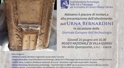 Giornate Europee dell’Archeologia – Giovedì 16 giugno ore 16:00